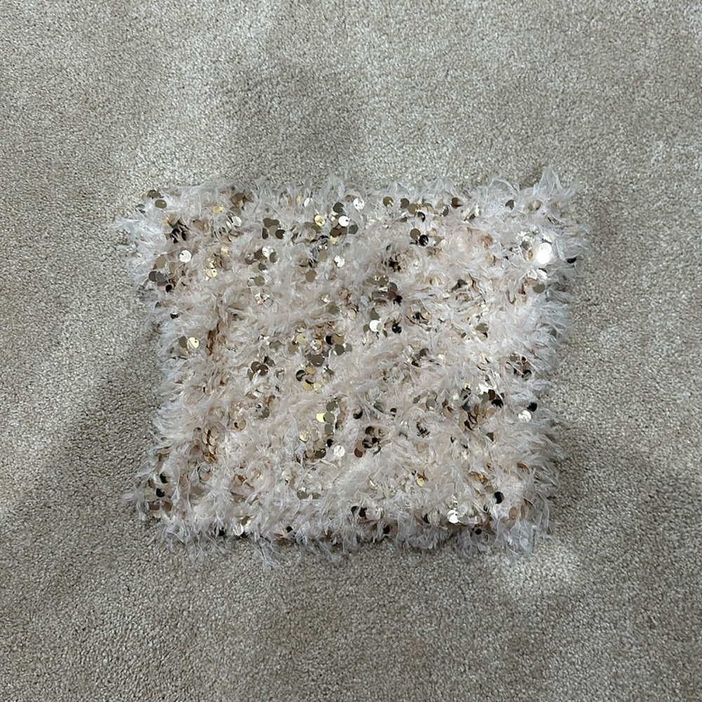 Zara sequin top